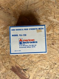 American Electronics Field Strength Meter/SWR Bridge
