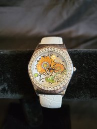 Avon 2009 Sunflower And Dragon Fly Watch