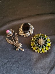 Mixed Vintage Brooches