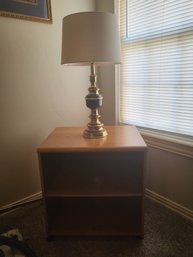 Cart Table And Lamp