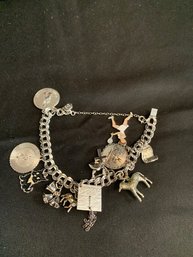 Sterling Charm Bracelet