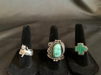3 Vintage Rings