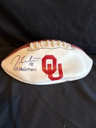Signed OU Jason White