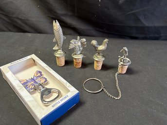Bottle Stoppers And Opener
