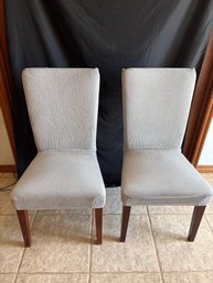 Pottery Barn Megan Slipcover Chairs