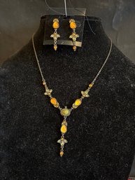 Set Necklace And Earrings
