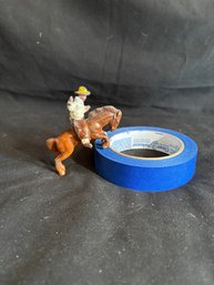 Vntg Cast Rodeo Figure