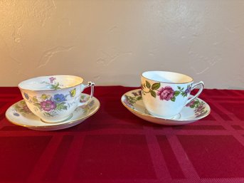 Floral Tea Cups