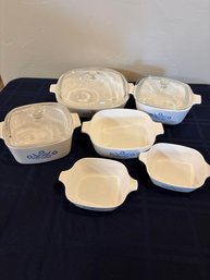 Blue Corn Flower Corning