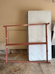 Bed Frame And Two Twin Box Springs