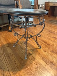 Embossed Round Table