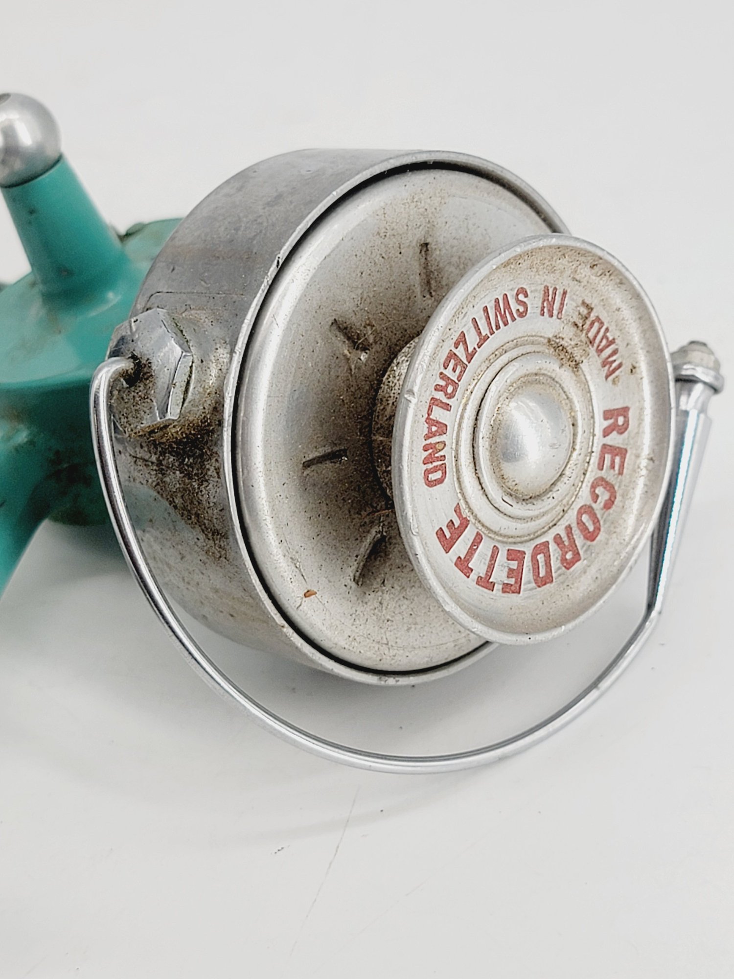Recordette VINTAGE RECORDETTE 21 RECORD SPINNING REEL SWISS MADE #14950 ...
