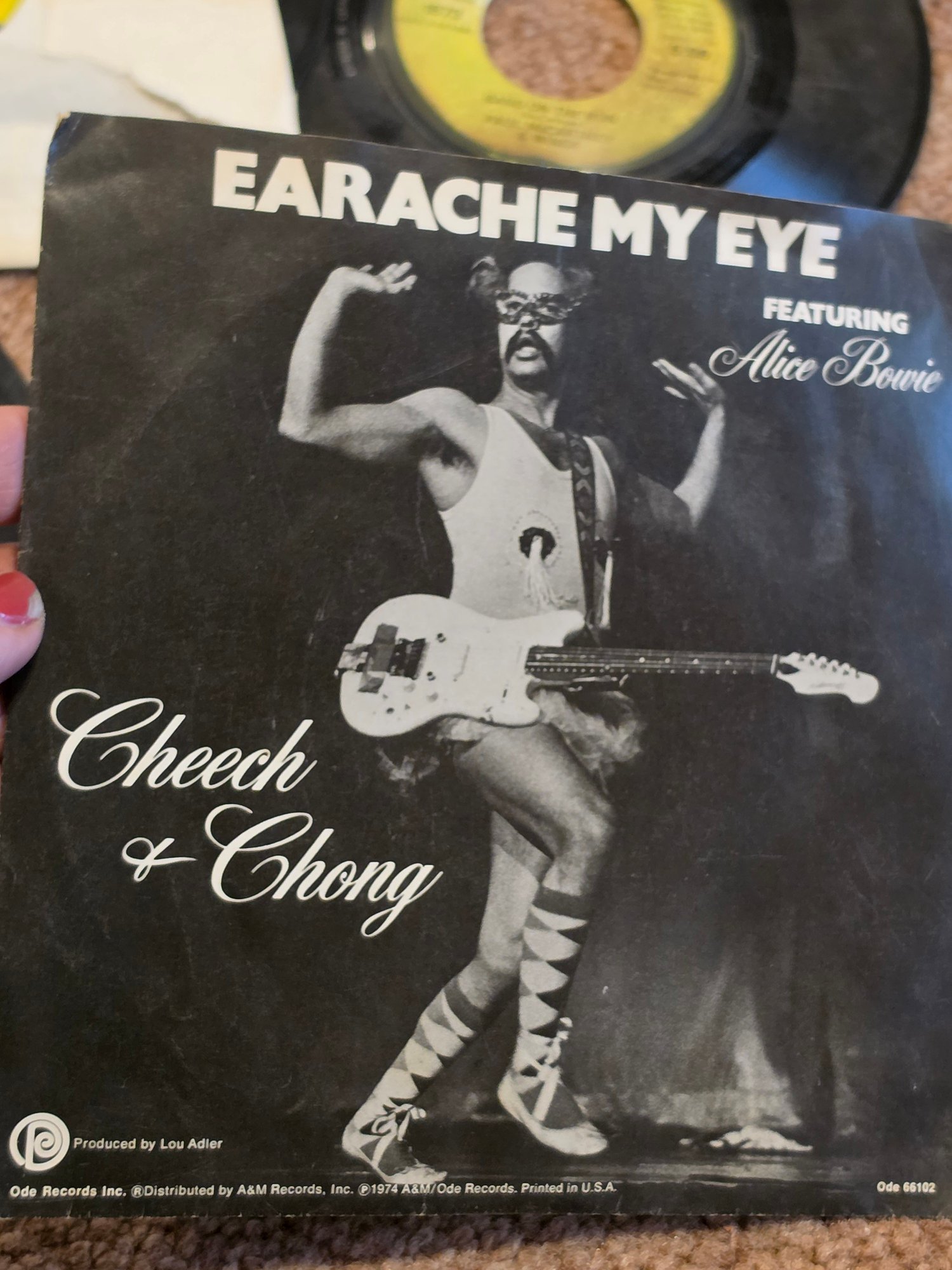 15 Vintage 45 Rpm Vinyl Records _ Some Kids And Some Adult Cheech And ...