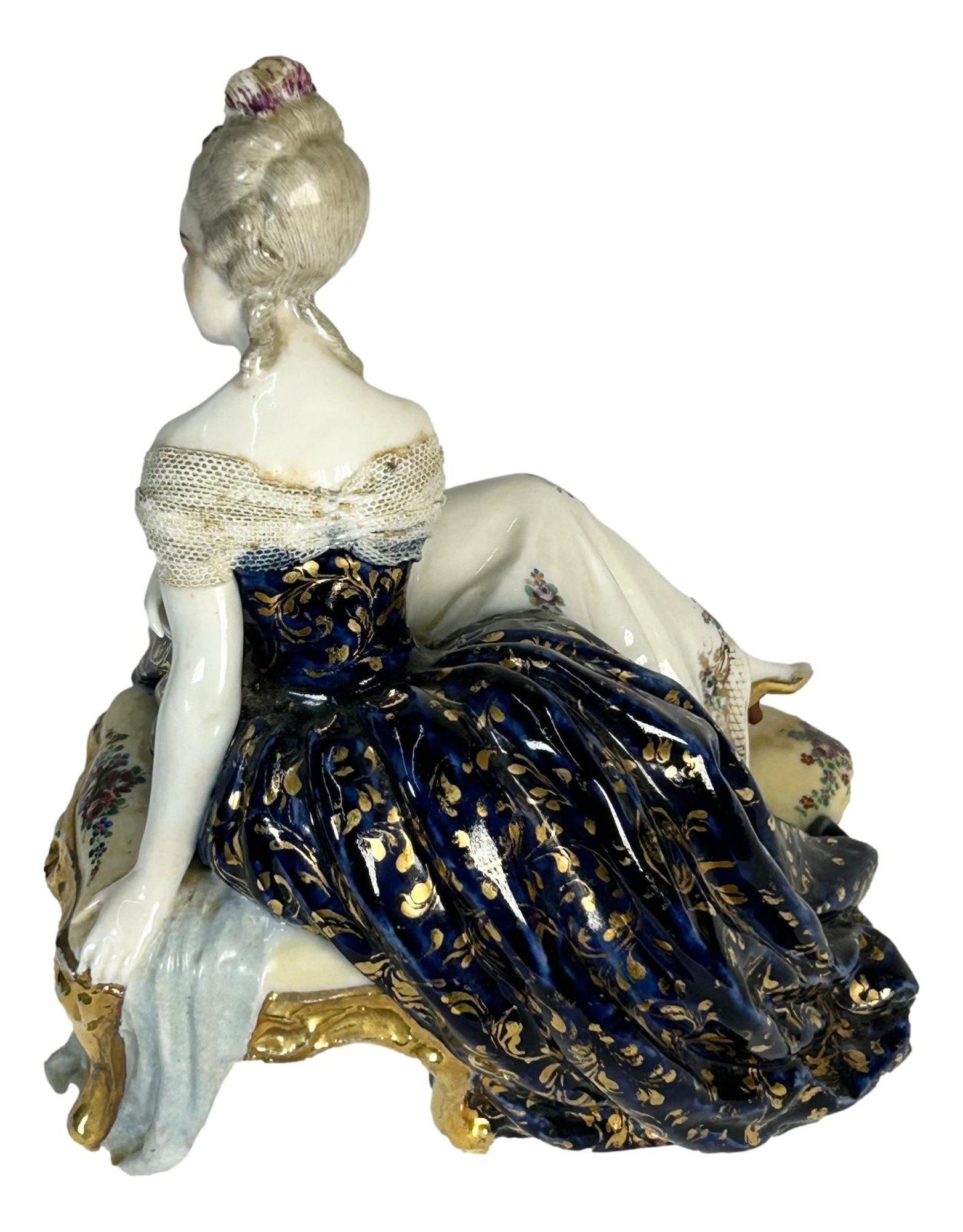 Stunning Luigi Fabris Porcelain Figurine (14h) #3638