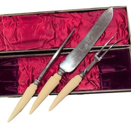 Isaac Ellis And Sons Boxed Carving Set