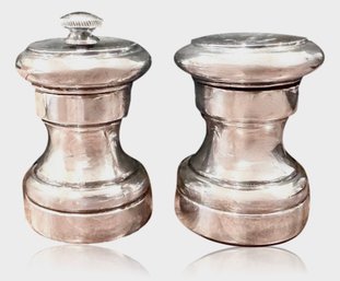 Cartier Sterling Silver Salt And Pepper