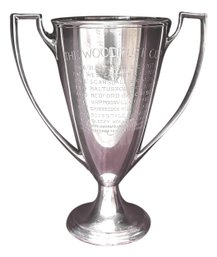 'The Woodruff Cup'  15' Gorham Sterling Silver Golf Trophy (46.36 Ozt)