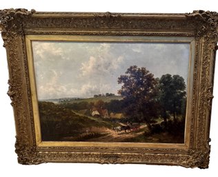 William George Meadows Oil On Canvas