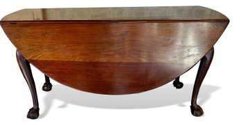 Antique Mahogany Drop Leaf Table