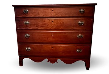 Federal Kentucky Cherry Chest Of Drawers