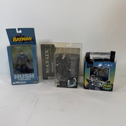 Batman Nightwing Hush, Matrix Trinity & Q-Pop Batman Figure Lot