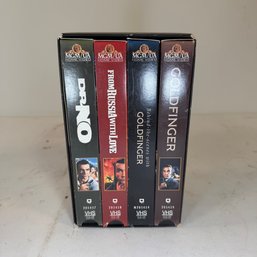 VHS Box Set Bond 007 Gift Set Volume 1
