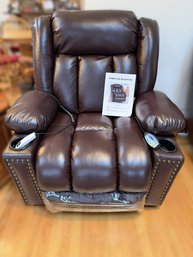 FR/ Power Lift Recliner With Massage, Heat  'QL', 2 Remotes Attached, Instruction Booklet