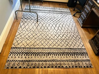 2B3/ Spectrum 'Vintage Ivory' Area Rug - 5'.5' X 7'.7' Made In Turkey