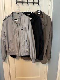 2B3/ 3pcs - Mens Jackets - 2 Joseph Abboud (Blue And Khaki), 1 Member Only (Light Grey)