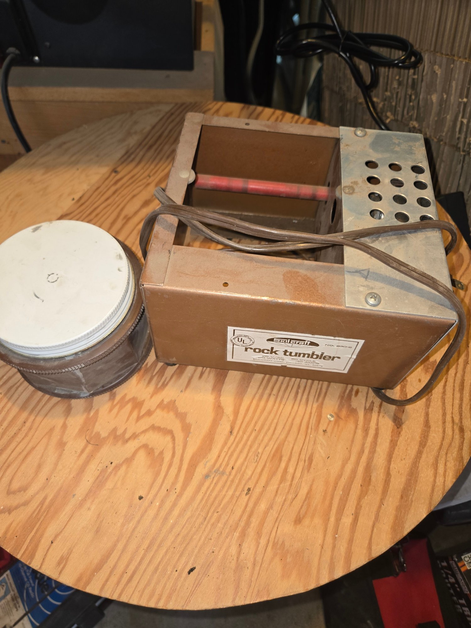 Skilcraft Rock Tumbler 115V As Is 12321