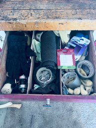 Various Tools For Shop Or Garage #3 - Duct Tape, Gloves, Solder Wire, Felt Pads, Miscellaneous Items