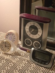 Clock Set - Bulova, Timex, Quartz, Timer