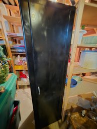 Black Metal Cabinet Only