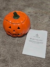 Party Lite Pumpkin Votive Holder