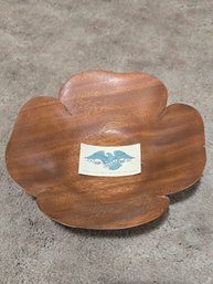The Wood Shop Flower Bowl From Hawaii