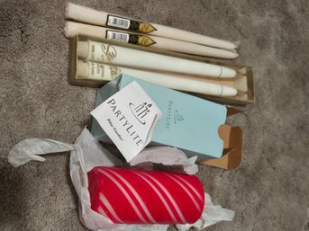 Candle Group: Party Lite, Tapers White