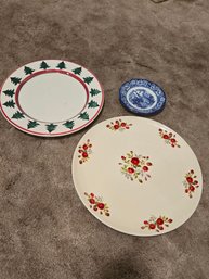 Platters,  Rose,  Trees,  Liberty Blue Old North Church