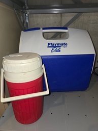 Playmate Ice Chest, Thermos