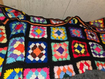 Crochet Square Lap Blanket