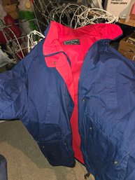 Pacific Trail Blue Red Jacket Sz XL