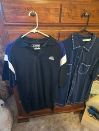 Rockies Top Sz M, Blast Shirt Sz XL