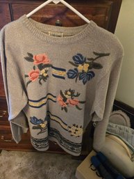 Alfred Dunner Sweater Sz XL