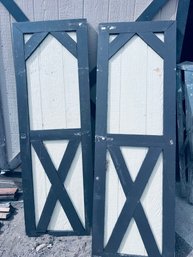 Shed Doors - Hinge Style - Can Be Used As Tables, Art, Decor