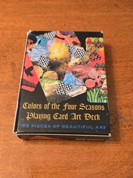 Playing Card Arc Deck Colors Of The Four Seasons