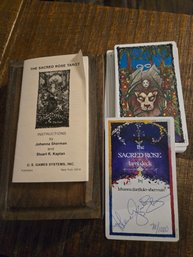 Signed-711/1000: The Scared Rose Tarot Deck