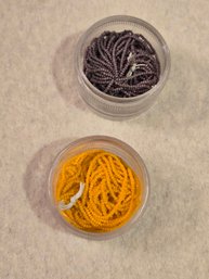 Bead Set # 2 Yellow Purple