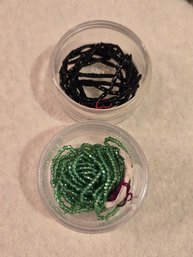 Bead Set # 4 Green Black