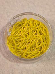 Bead Set # 12 Yellow Sz 12