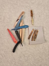 Bead Set # 18 Wood Copper Style