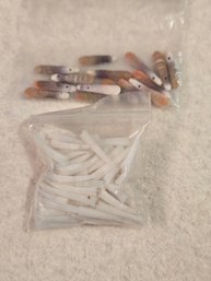 Bead Set # 20 Shell , Sea Urchin Spine Style